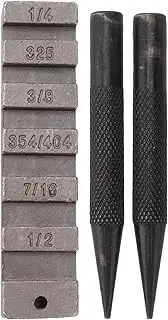 Pocket Chain Breaker,Steel Chain Saw Repairing Mending Tool Set Professional Felled Pocket Chainsaw Chain Repairing Mending Tool Set for 1/4In 3/8In 5In 354In 404In Chain Saw Repai