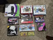 New Microsoft Xbox 360 4GB GameConsole and Kinect Plus Mini Game Consoles Lot