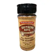 Southern Boyz All Purpose Cajun Creole Seasoning, 8 Ounce Shaker (No MSG, Gluten