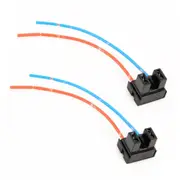 2 Set Car H7 Elbow Bulb Holder Base Female Socket With Wire
