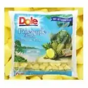 Dole Individual Diced, Prepped & Quick Frozen Chunk Pineapple (5 lbs, 2/Case)