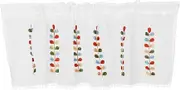 GLEAVI Floral Short Sheer Curtain Modern Minimalist Design for Kitchen Dining Room Cafe Easy to Clean Valance for Windows Adds Beauty Functionality