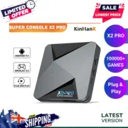 Super Console X2-Pro Retro Home Console Android TV Wireless 256GB 100000+ Games