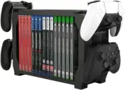 Torre de almacenamiento de juegos (hasta 15 discos CD) para rack de discos.neuvo