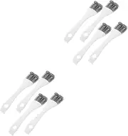 2sets Multi Functional Kitchen Cleaning Brush for Stove Sink and Grill for Tough Grease and Gaps Gentle Bristles for Delicate Surfaces 4pcs*2