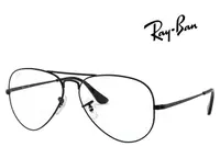 在飛比找PChome24h購物優惠-Ray Ban 雷朋 飛官款設計光學眼鏡 舒適可調鼻墊 RB