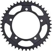 Yurefax 525 43T 43 Tooth Rear Sprocket Gear Staring Wheels, for, for Triumph, 865 Bonneville Land Speed Special Edition T100 Black 865 Thruxton Motorcycle Rear Sprocket