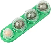 Catnip Ball Toy for Cats - Rotating Kicking Toy with Catnip, Fun Self-Play Kitten Toys, Interactive Teaser & Dental Chew Toy for Indoor Cats, Boredom Relief & Exercise