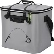 Fishing Bucket, Fish Bait Shrimp Minnow Bucket, Portable Fishing Bait Container, Fishing Lure Holder Bucket, Hiking Fishing Bucket, Boating Bait Storage, Durable Fishing Bucket for Fishermen