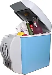 12V 7.5L Mini Portable Car Refrigerator Freezer Multifunctional Dual-Purpose Refrigerator Electric Heater Refrigerator Compressor