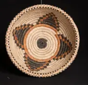 Kavango, Makalani, Food Basket, 24 cm, Namibia, Angola, African Baskets. G98