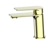 Greens Novi Basin Mixer-PVD Brushed Brass-LF24203550BB