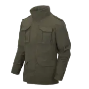 HELIKON TEX® M65 Covert Contractor JACKET® DuraCanvas - Taiga Green