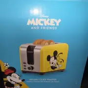 Disney’s Mickey And Friends Deluxe 2 Slice Toaster (NEW)
