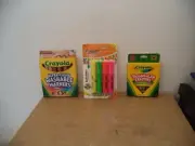 NEW MIXED LOT YOU GET MULTICULTURAL. ANTI-ROLL TRIANGULAR, AND BIC HIGHLIGHER