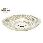 ☆║IRIS ZAKKA║☆ 日本製 北歐風格 MIKKE 獅子 橢圓形咖哩盤 24CM 盒裝正版商品