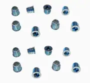 16 Pack 5/16-18 Wood Insert Nuts W/Flange - Hex Drive - 25/64" Hole I-NUT3125F