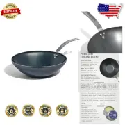 12" Professional Carbon Steel Wok - Induction Compatible & Award-Winning Design
