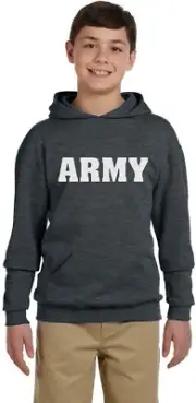 Youth Hoodie Kids Hooded Sweatshirt Army Gear Clothing Accessories Boys