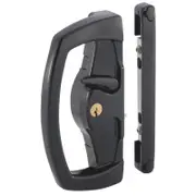 Gainsborough Black Yarra Ridge Sliding Patio Door Double Cylinder Deadlock