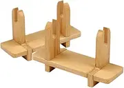 ULTECHNOVO Wooden Fan Rack Display Stand Small and Compact for Home for Friends and Family Japanese Style Suitable for Small Folding Fans