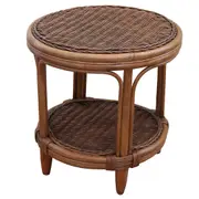 Manuel Cane/Rattan Side Table