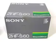 【SEALED x20pcs】SONY HF-S 60 Type I Normal Bias Audio Cassette Tape Made in JAPAN