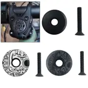 Bicycle Headset Carbon Top Cap Aluminum Alloy Bike Stem 28.6mm Replacement Set