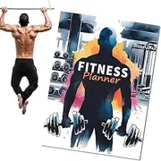 Regular Planner Fitness Planner Notes, Fitness Tracker, Workout Log Book, Sturdy And Practical, Goal-oriented Planning, 28.5x21cm/11.22x8.27 Inches For Achieving Your Wellness Goals