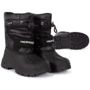 Kids Youth Trespass DODO Fleece Lined Water Resistant Snow Boot for Boys & Girls