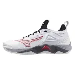 MIZUNO WAVE MOMENTUM 3 [V1GA231296] 男 排球鞋 室內運動 緩震 美津濃 白 紅