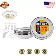 Charming Porcelain Enamel 4 Oz Tasting Dishes Set - Durable Old Bay Design