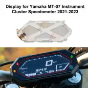For Yamaha MT-07 and Tracer Instrument Cluster Speedometer Display 2021-2023