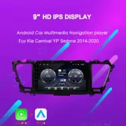Android Car Radio Multimedia Video Player GPS Navi For 14-20 Kia Carnival Sedona (for: Kia)