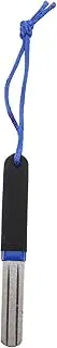 BESPORTBLE Multi-Function Hook Sharpener Double-Sided Stone Portable Sharpening File Comfort Grip Efficient Hook Grinding