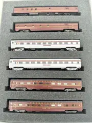 Atlas N Scale PRR 6 Passenger Cars Set