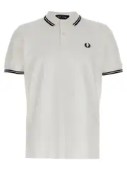 [Comme Des GarçOns Shirt] Comme Des GarçOns Shirt-Comme Des GarçOns Shirt X Fred Perry Polo Bianco-Uomo M White