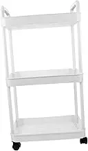 MAGICLULU Rolling Utility Cart with Wheels Multi Purpose Storage Organizer for Bathroom Kitchen Nursery Versatile Easy to Move Efficient Home Organization