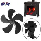 Heat Fan Replacement Fireplace Fan for Heat Powered Wood Stove Fan Log Burner