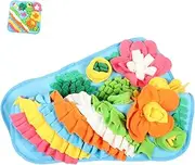 ibasenice Heavy-Duty Puppy Training Pad Washable Sniffing Mat Dog Enrichment Feeding Tray Interactive Enrichment Activities for Play Training