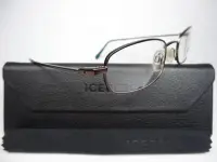 在飛比找Yahoo!奇摩拍賣優惠-信義計劃 眼鏡 ICEBERG 義大利製 復古金屬框 方框 