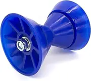 GlückMarine 5" X 3" & 7" X 4" Boat Trailer Roller Assembly with 1/2 Inch Shaft Bow Stop