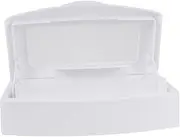 Ipetboom Box Manicure Nail Art Tool Tray Manicure Equipment Tray Removable Tray Nail Tools Tray Sterilizer Container Removable Tray