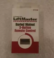LiftMaster 373W Walnut Remote Control for Garage Doors