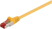 Goobay 95493 CAT 6 Patch Cable, S/FTP (PiMF), Yellow, 2 m Length