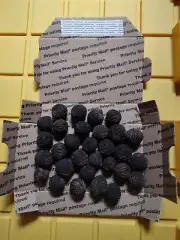 30 pieces Whole Black Walnuts in Shell