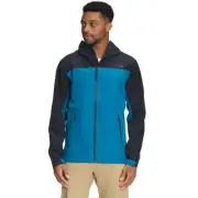 NEW The North Face Hooded Rain Jacket FUTURELIGHT Two Tone Blue Men’s Large Slim