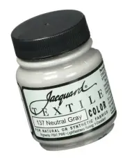 Jacquard Textile Color Fabric Paint 2.25 Ounces-Neutral Gray Neutral Grey