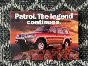 1998 NISSAN PATROL Y61 ST DX TI AUSTRALIA BROCHURE