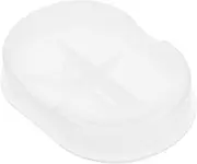 TEHAUX 1pc Box Soap Storage Box Silicone Mold DIY Soap Box Mold Ellipse Soap Box Mold Soap Tray Soap Mold Soap Case Small Kitchen Appliances Pantry Gadget DIY Mold Ellipse Cups